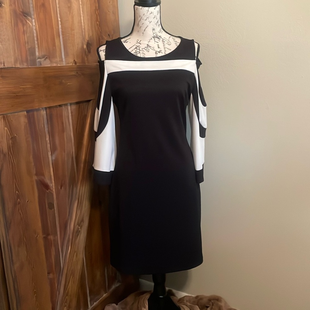 Black and White Dress